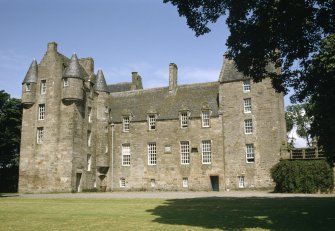 View of Kellie Castle from south.