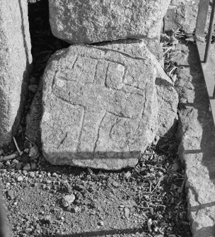 View of face of Tullich 14 cross slab.