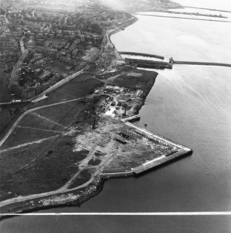 Joseph Rank Ltd., Newhaven, Edinburgh, MIDLOTHIAN, Scotland,
1951. Oblique aerial photograph taken facing West. This image was marked by Aerofilms Ltd for photo editing.