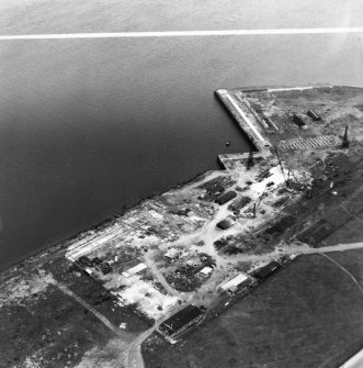 Joseph Rank Ltd., Newhaven, Edinburgh, MIDLOTHIAN, Scotland,
1951. Oblique aerial photograph taken facing North. This image was marked by Aerofilms Ltd for photo editing.