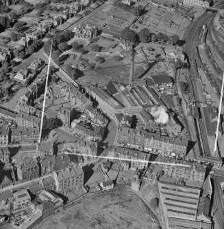 James Robertson, Paisley, Renfrewshire, Scotland, 1952. Oblique aerial photograph taken facing West . 