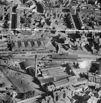 James Robertson, Paisley, Renfrewshire, Scotland, 1952. Oblique aerial photograph taken facing North . 