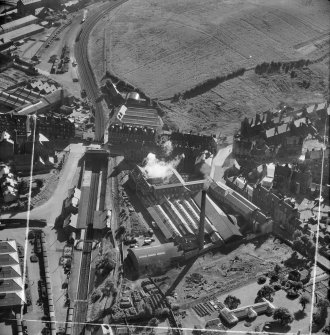 James Robertson, Paisley, Renfrewshire, Scotland, 1952. Oblique aerial photograph taken facing East. 