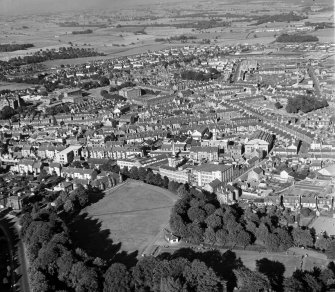 General View Kilmarnock, Ayrshire, Scotland. Oblique aerial photograph taken facing-East. 