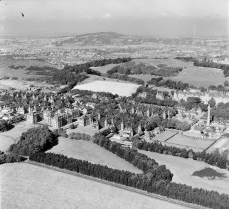 City Hospital for Infectious Diseases Edinburgh, Midlothian, Scotland. Oblique aerial photograph taken facing North/West. 