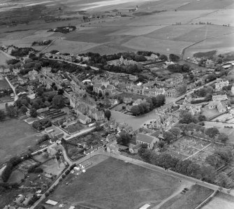 General View Dornoch, Sutherland, Scotland. Oblique aerial photograph taken facing North/West. 