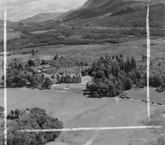 Fort William Kilmonivaig, Inverness-Shire, Scotland. Oblique aerial photograph taken facing East. This image was marked by AeroPictorial Ltd for photo editing.
