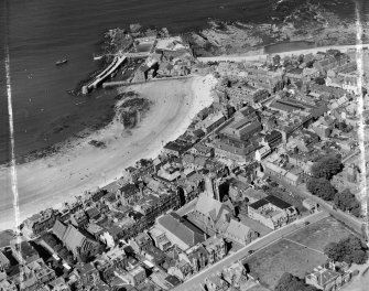 General View North Berwick, East Lothian, Scotland. Oblique aerial photograph taken facing North/East. This image was marked by AeroPictorial Ltd for photo editing.