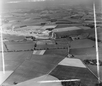 Scottish Housing, Newtongrange Estate Newbattle, Midlothian, Scotland. Oblique aerial photograph taken facing North. 