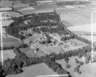 Gogarburn Hospital, Corstorphine Edinburgh, Midlothian, Scotland. Oblique aerial photograph taken facing West. This image was marked by AeroPictorial Ltd for photo editing.