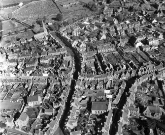 General View Brechin, Angus, Scotland. Oblique aerial photograph taken facing North/East. 