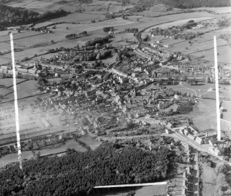 Dalbeattie Urr, Kirkcudbrightshire, Scotland. Oblique aerial photograph taken facing West. This image was marked by AeroPictorial Ltd for photo editing.