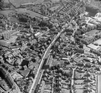 Uddingston Bothwell, Lanarkshire, Scotland. Oblique aerial photograph taken facing South/East. 