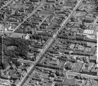 Wishaw North Lanarkshire, Scotland Oblique aerial photograph taken facing South/East. This image was marked by AeroPictorial Ltd for photo editing.
