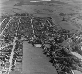 General View Keith, Banff, Scotland. Oblique aerial photograph taken facing South. This image was marked by AeroPictorial Ltd for photo editing.