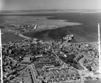 General View Kirkwall and St Ola, Orkney, Scotland. Oblique aerial photograph taken facing North/West. This image was marked by AeroPictorial Ltd for photo editing.