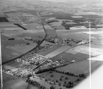 Kingskettle Kettle, Fife, Scotland. Oblique aerial photograph taken facing North. This image was marked by AeroPictorial Ltd for photo editing.