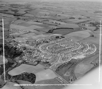 General View Kennoway, Fife, Scotland. Oblique aerial photograph taken facing North/East. This image was marked by AeroPictorial Ltd for photo editing.