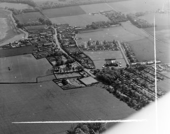 General View Aberlady, East Lothian, Scotland. Oblique aerial photograph taken facing North/East. This image was marked by AeroPictorial Ltd for photo editing.