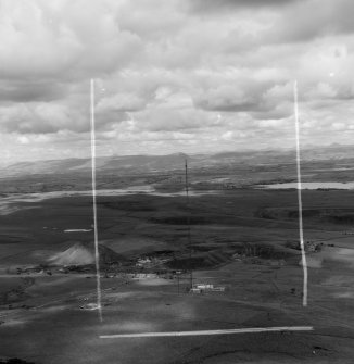 TV aerial Shotts, Lanarkshire, Scotland. Oblique aerial photograph taken facing North/West. This image was marked by AeroPictorial Ltd for photo editing.