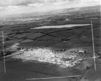 Salsburgh Shotts, Lanarkshire, Scotland. Oblique aerial photograph taken facing North/West. This image was marked by AeroPictorial Ltd for photo editing.