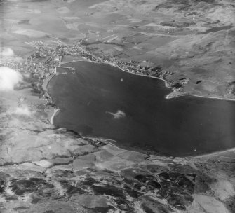 General View Campbeltown, Argyll, Scotland. Oblique aerial photograph taken facing North/West. 