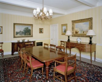 View of second floor dining room from North East