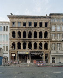 View of entrance front from E