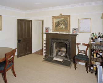 Ground floor, dining room, view from NE
