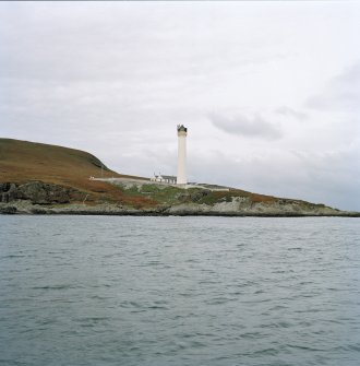 Islay, Rudh A' Mhail, Rhuvaal Lighthouse
General view of the lighthouse and compound from E (from the sea)
