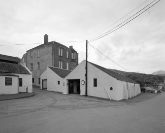 Jura Distillery
View from SE of E side of N part of distillery, including the filling store (centre)