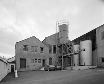 Jura Distillery
View from N across yard of N end of main production block