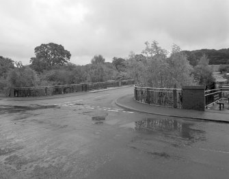 Twechar, Main Street, Forth and Clyde Canal, Lifting Bridge
View from North West