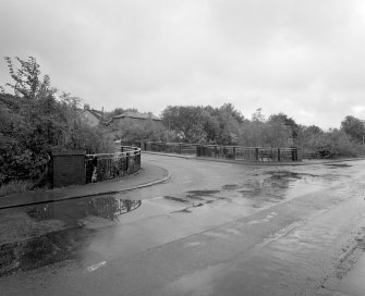 Twechar, Main Street, Forth and Clyde Canal, Lifting Bridge
View from North