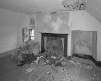 First-floor room at East end of farmhouse.