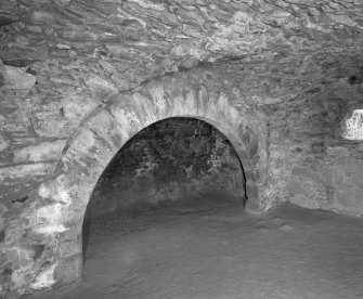Interior.
View of kitchen fireplace.