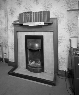 Interior.
Magistrates room, detail of fireplace.