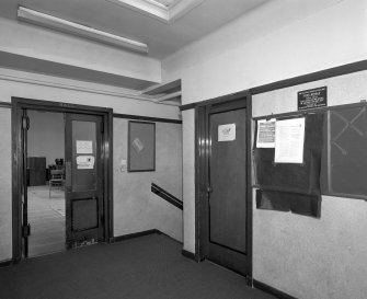 View of hall lobby