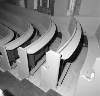 Pews, detail