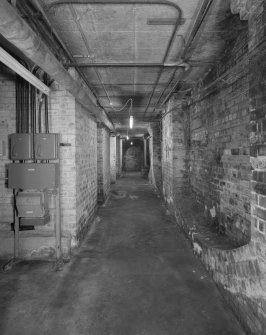 Edinburgh, Leith Walk, Shrub place, Shrubhill Tramway Workshops and Power Station
Interior view from north east within tunnel under north west end of former Tramway Power Station