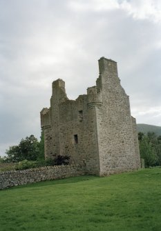 View of tower-house from SE



