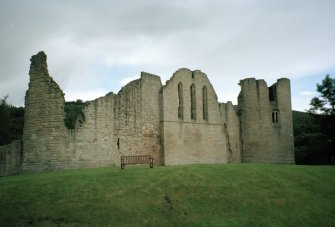 View from N of N side of castle










