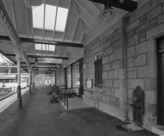 Milngavie, Railway Station
View of E main platform from S