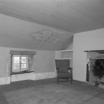 Southwest cottage, first floor, stair, detail