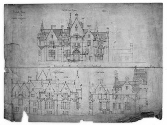 Kinloch House.
Photographic copy of elevations.