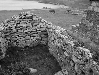 Blackhouse E.
Viewe of interior of South building.