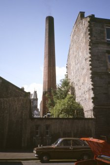 View from E showing chimney.