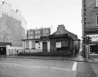 View of the former wash house seen from the North West.