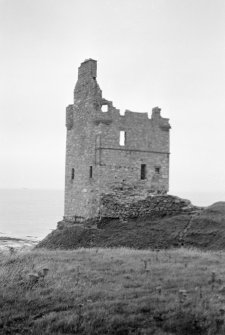 Greenan Castle. General view from E.