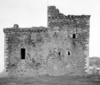 View of Portencross Castle from South West.